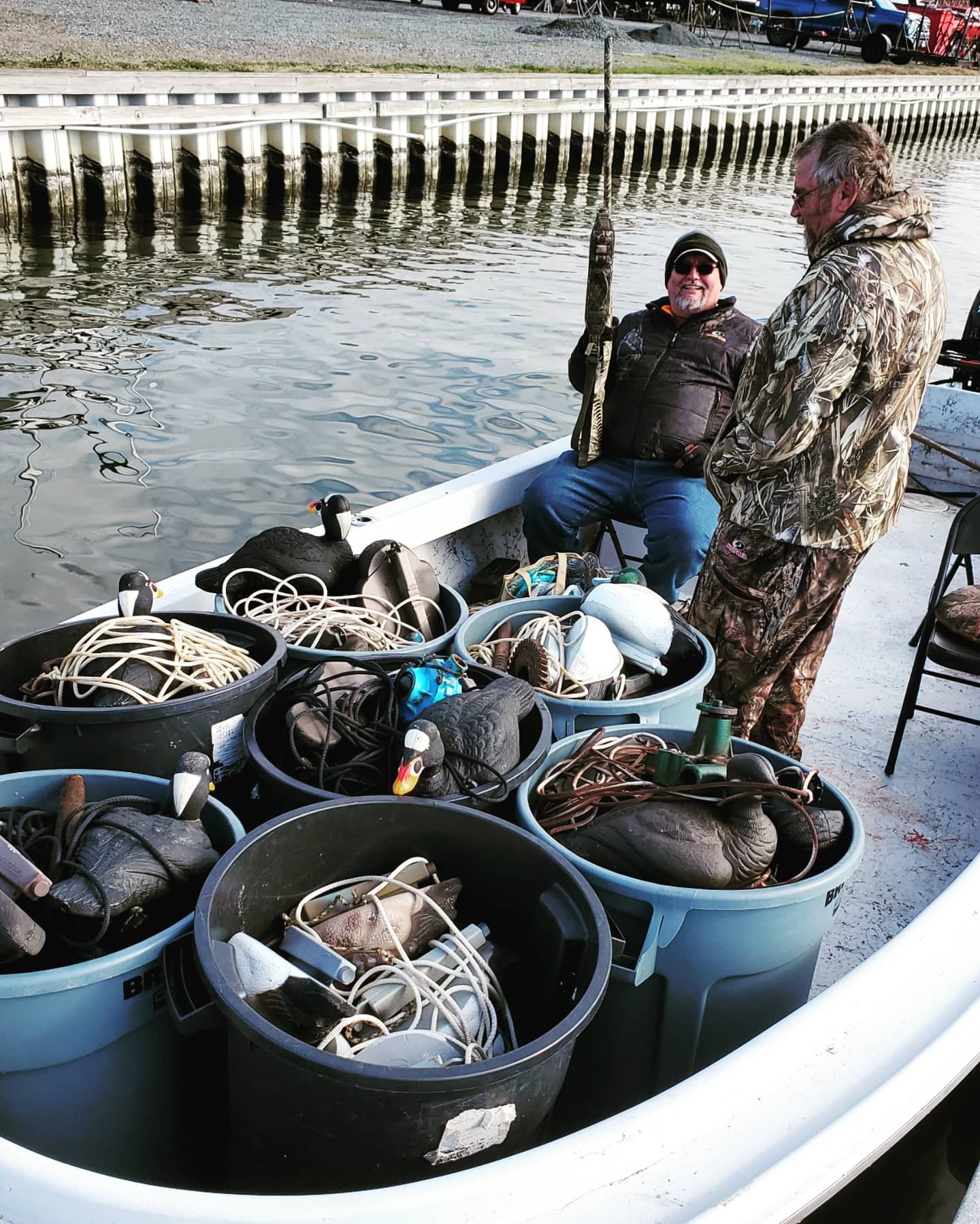 Kevin Hornberger on Tilghman Island